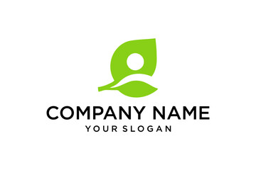 Green Leaf Logo Design for Organic and Eco-Friendly Businesses