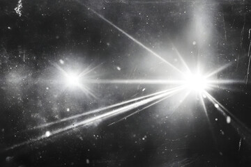 retro film overlay effect with scratch dust and light leaks,retro grain noisy film distressed texture light leak flare on black background,Black and white background