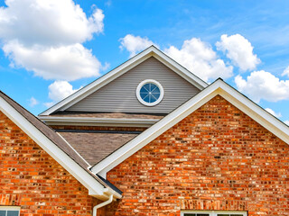 A brand-new, contemporary detached bungalow with a block-paved driveway. UK