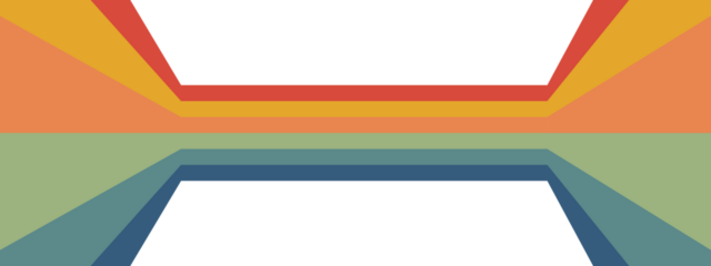 Groovy Rainbow Frame