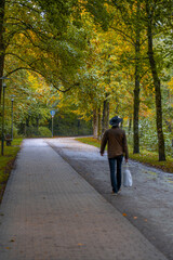 Fototapeta premium walking in the park