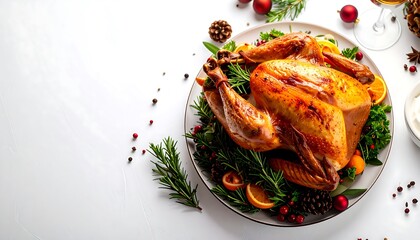 Festive Roasted Turkey - A Delicious Holiday Feast.