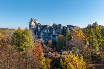 Okiennik Wielki. Jura Krakowsko- Częstochowska.  © Tomasz Warszewski