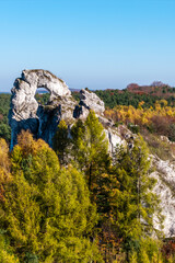 Okiennik Wielki. Jura Krakowsko- Częstochowska.  © Tomasz Warszewski