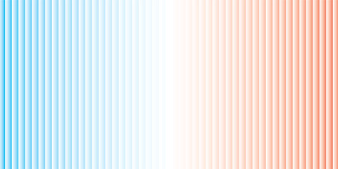 Fototapeta premium Vertical Warm and Cool Striped Gradient Background