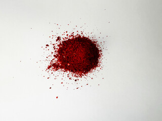 Vibrant Red Ground Spice Pile