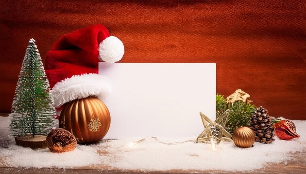 weihnachtlicher hintergrund mit platzhalter