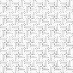 Simple line patterns. Digital design.Black and white pattern for web page, textures, card, poster, fabric, textile. Abstract Wallpaper with repeating shapes.