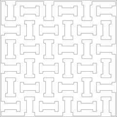 Simple line patterns. Digital design.Black and white pattern for web page, textures, card, poster, fabric, textile. Abstract Wallpaper with repeating shapes.