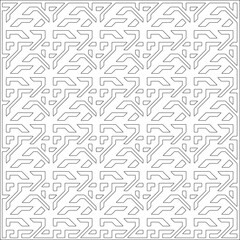 Simple line patterns. Digital design.Black and white pattern for web page, textures, card, poster, fabric, textile. Abstract Wallpaper with Repeating ornament.