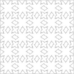 Simple line patterns. Digital design.Black and white pattern for web page, textures, card, poster, fabric, textile. Abstract Wallpaper with Repeating ornament.