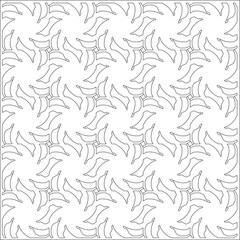Simple line patterns. Digital design.Black and white pattern for web page, textures, card, poster, fabric, textile. Abstract Wallpaper with Repeating ornament.