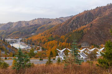 29 September 2025, Medeo Shymbulak Mountain Resort, Almaty City, Kazakhstan