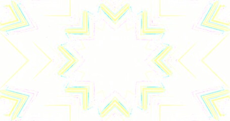 Vibrant tunnel video loop with dynamic patterns and colors for engaging screensaver experience