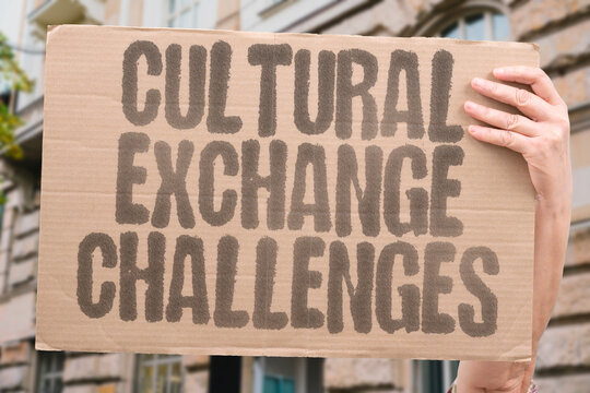 "Cultural Exchange Challenges" Cultural exchanges face challenges amid political tensions. CULTURE. EXCHANGE. TENSION. DIPLOMACY. EDUCATION.