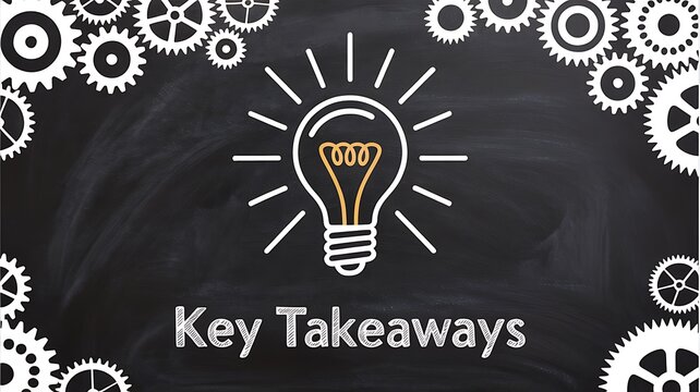 Brainstorming innovative solutions with key takeaways for business success in a collaborative environment, showing teamwork and strategic planning for growth