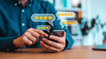 Get instant feedback with customer reviews on a mobile device, boosting your brand's reputation and driving engagement for business success now