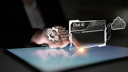 AI chatbot using prompt engineering and LLM deep learning delivers explainable generative AI for...