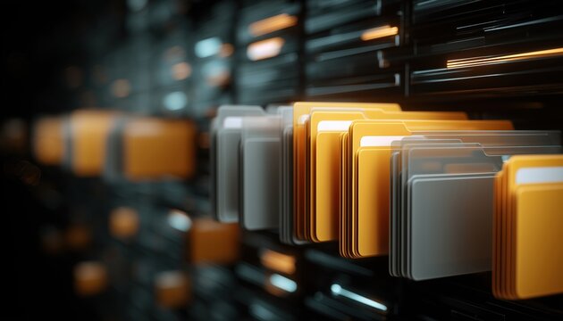 Maximizing Efficiency: Digital Storage Solutions For Organizing And Safeguarding Files And Documents Using Modern Technology To Store Data.