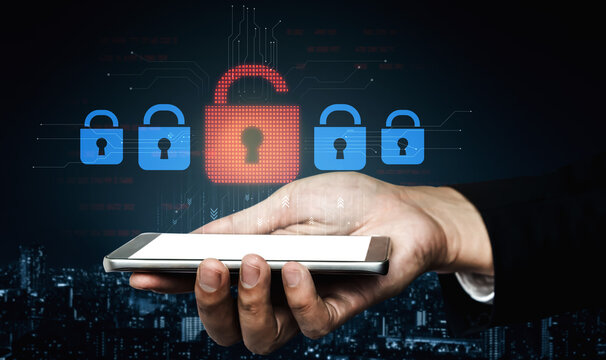 Digital security concept illustrating a cybersecurity breach, with a red unlocked padlock indicating data exposure among secure systems, emphasizing system vulnerability and risk Vouch - Powered by Adobe