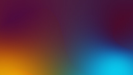 Vibrant Abstract Gradient Background With Warm Orange To Cool Blue Tones