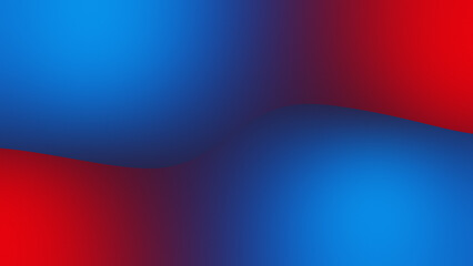 Abstract Gradient Background With Red And Blue Lighting For Modern Digital Design