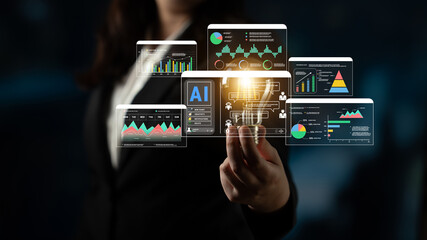 A conversational AI for business intelligence and data analysis. This chatbot can analyze sales data and present insights from various dashboards. Motif