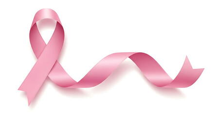 Pink Ribbon Symbol Hope, Awareness, and Support for Breast Cancer Campaigns