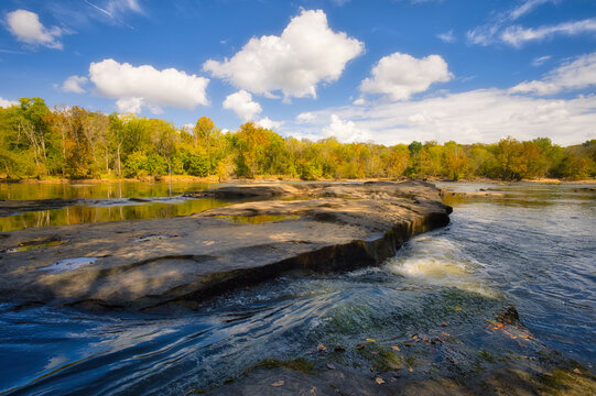 Cape Fear River Rock Formations