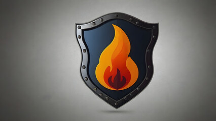 Firewall Shield Icon A Symbol of Protection and Security in the Digital World