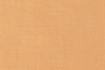 Beige fabric texture macro photo as background.