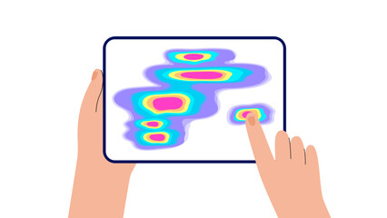 Tablet Heatmap Zones