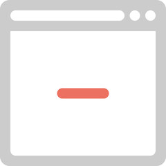 Minimize window icon