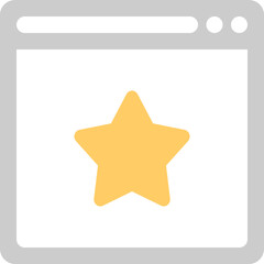 Starred Browser Tab Icon
