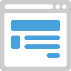 Obraz premium Website Design Icon