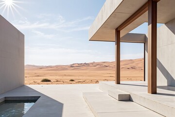 Desert Minimal Pavilion

