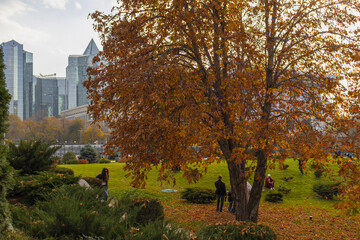 27 October 2025 Almatys new park, built on the site of the former presidential residence, Almaty City, Kazakhstan