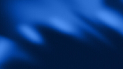 Abstract blue color illustration with soft noise for design and more