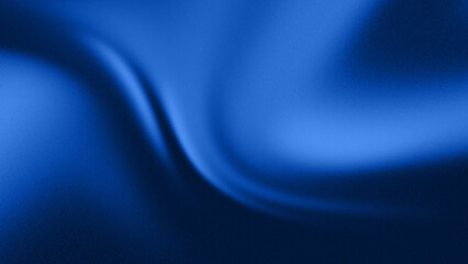 Abstract blue color illustration with soft noise for design and more