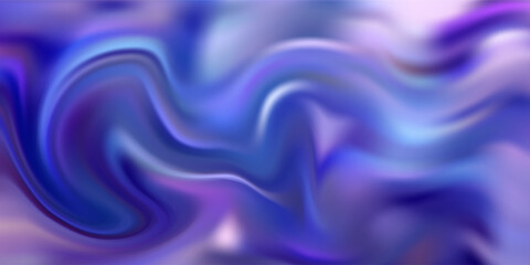 Abstract blue and purple fluid swirl background with smooth gradient waves and soft glowing light,