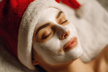Enjoying a festive pampering session for New Year