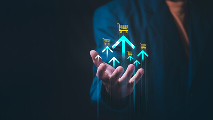 Fierce competition and growth in the e-commerce market, with rising online shopping trends and consumer behavior in digital trade