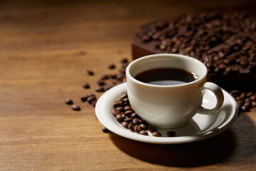 ホットコーヒー　イメージ