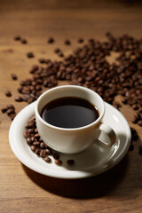 ホットコーヒー　イメージ