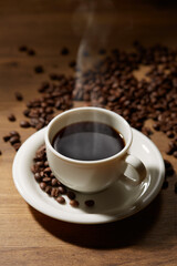 ホットコーヒー　イメージ