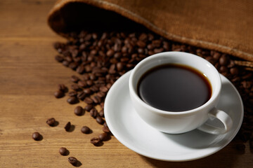 ホットコーヒー　イメージ