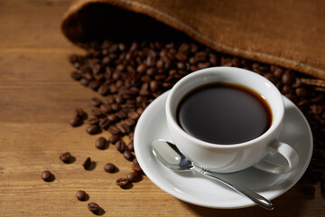 ホットコーヒー　イメージ