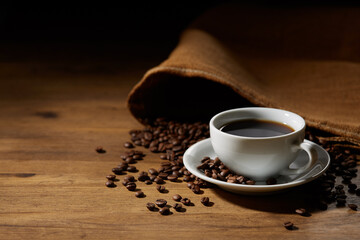 ホットコーヒー　イメージ