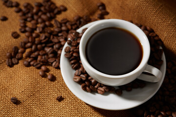 ホットコーヒー　イメージ