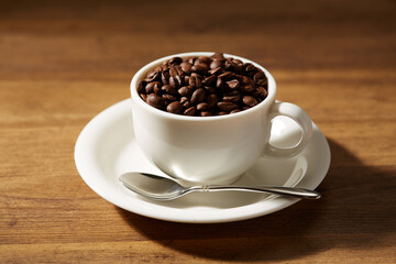 ホットコーヒー　イメージ